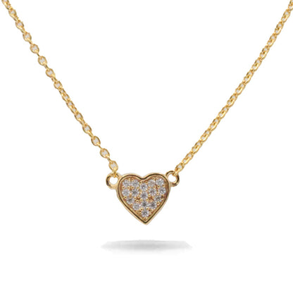 Gold Heart Necklace Amore Uno Sif Jakobs