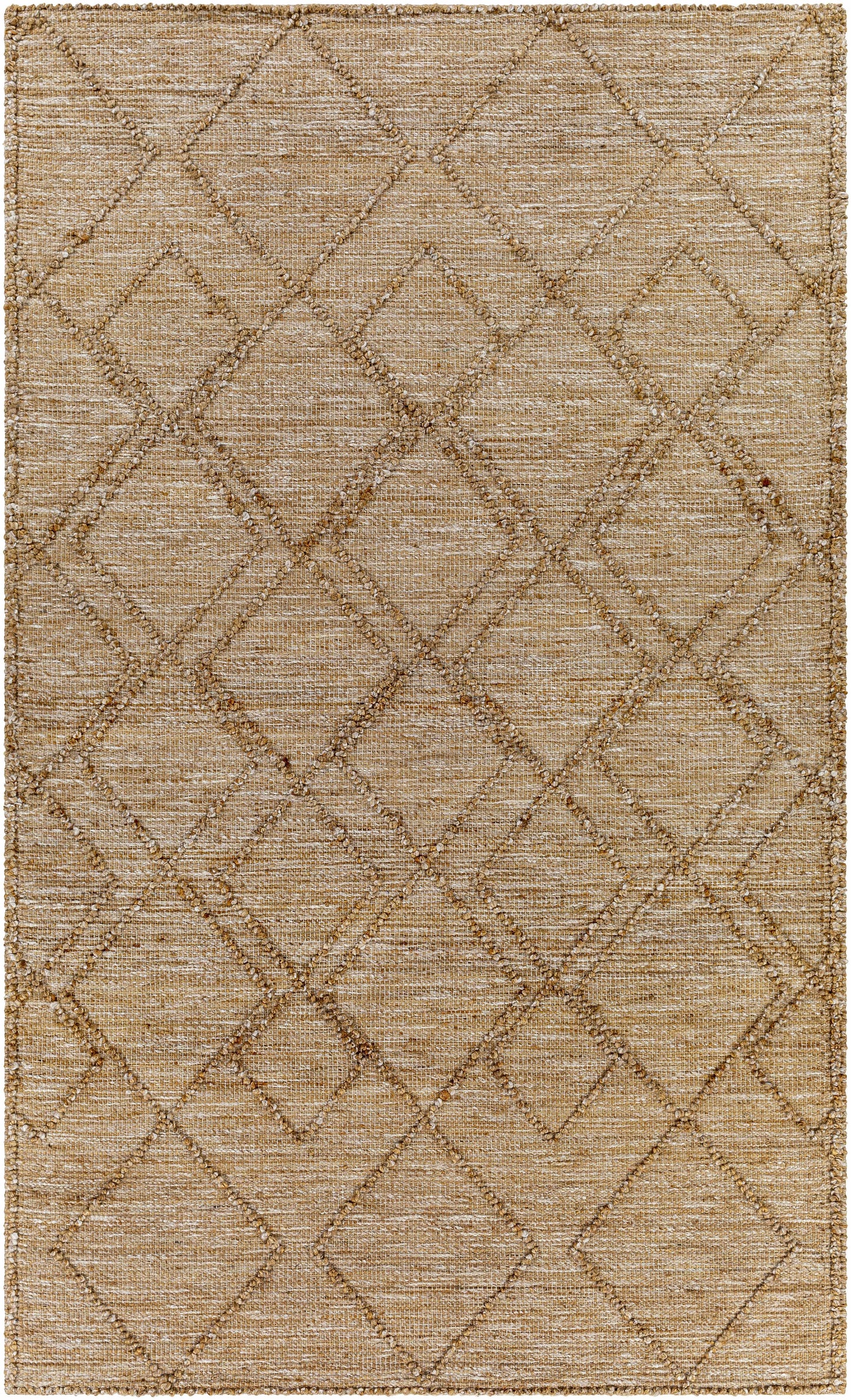 Buse Hand Woven Beige Area Rug - Clearance