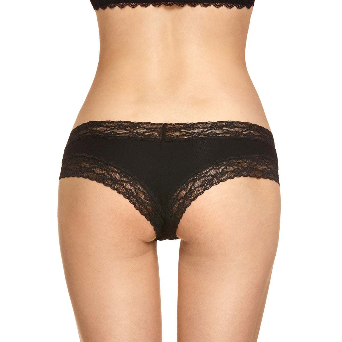 Floral Lace Low-Rise Hipster Panty