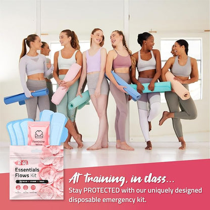 Essential Flows Kits Pack of 10 (Pink)