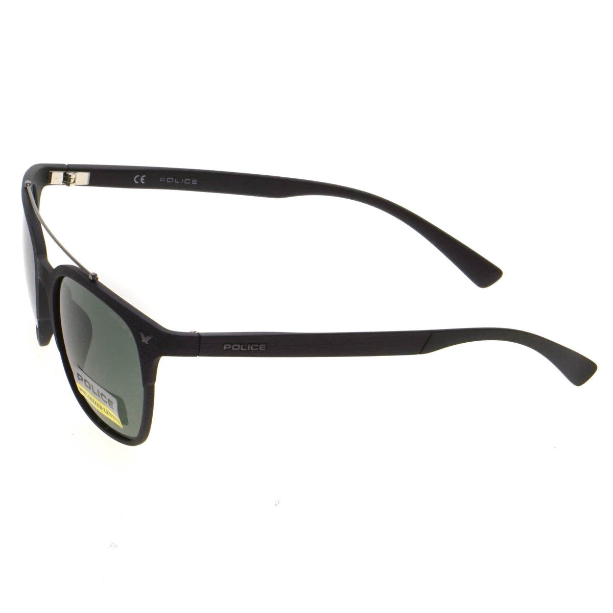 Police Polarised Sunglasses Black Unisex SPL161 U28P