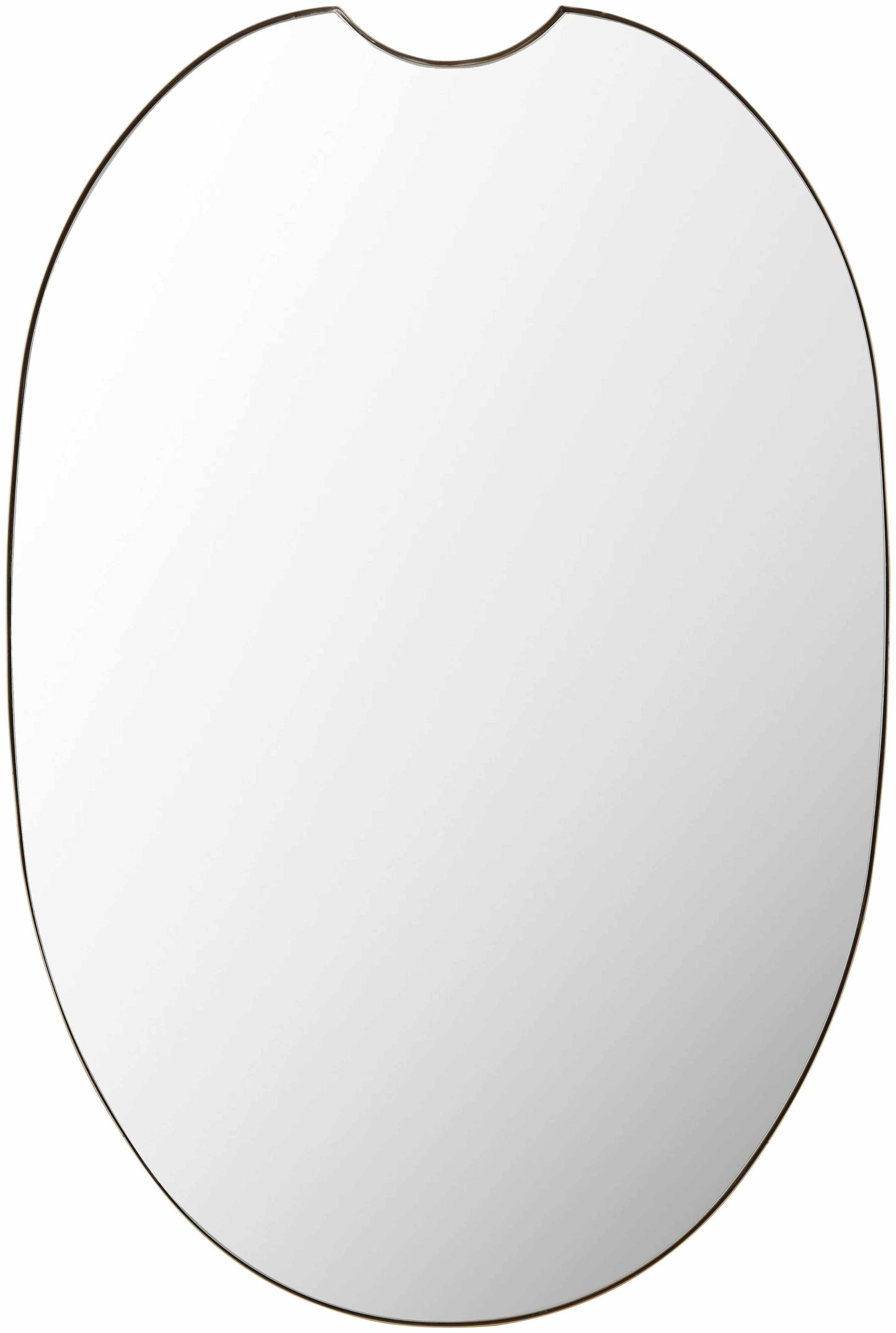 Escaudain Contemporary Gold Mirror - Clearance
