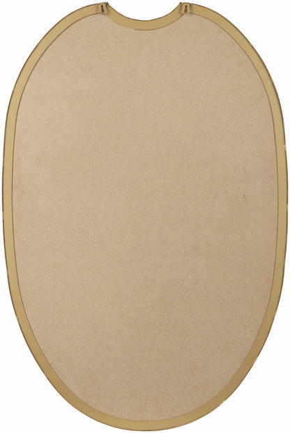 Escaudain Contemporary Gold Mirror - Clearance