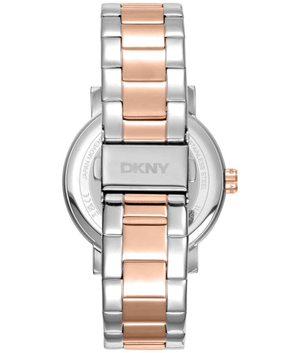 Dk1l034m0085 URBAN Soho Maxi Two Tone Silver & Rose Gold Women's Watch