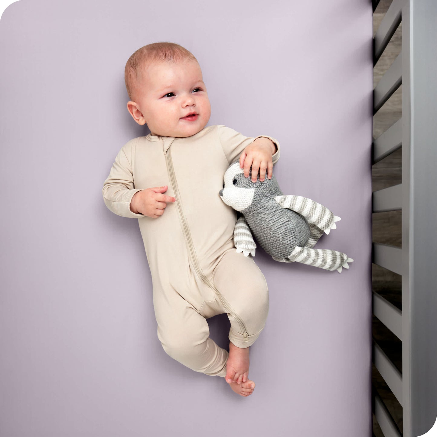 Bare Home Fitted Crib Microfiber Sheet