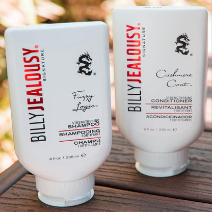 Billy Jealousy DUO Cashmere Coat Conditioner/ Fuzzy Logic Shampoo