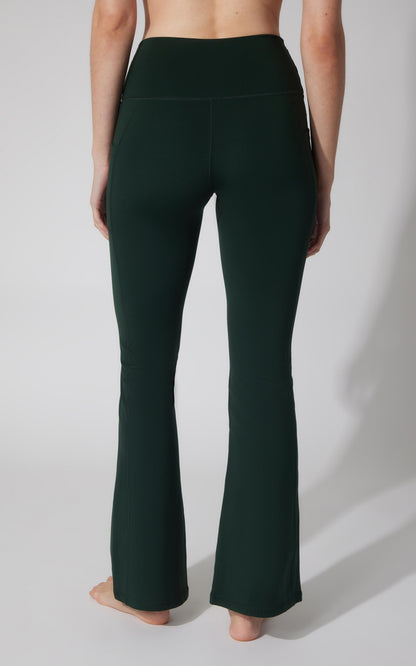 90 Degree by Reflex Polarlux Tribeca Elastic Free Full Length Side Pocket Flare Leg Pant