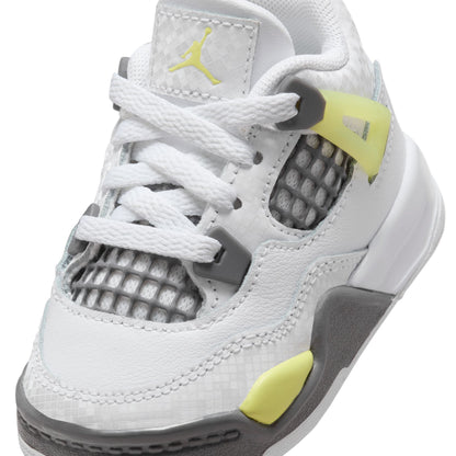 Air Jordan Toddlers Retro 4 'Light Lemon Twist' Td (Td)