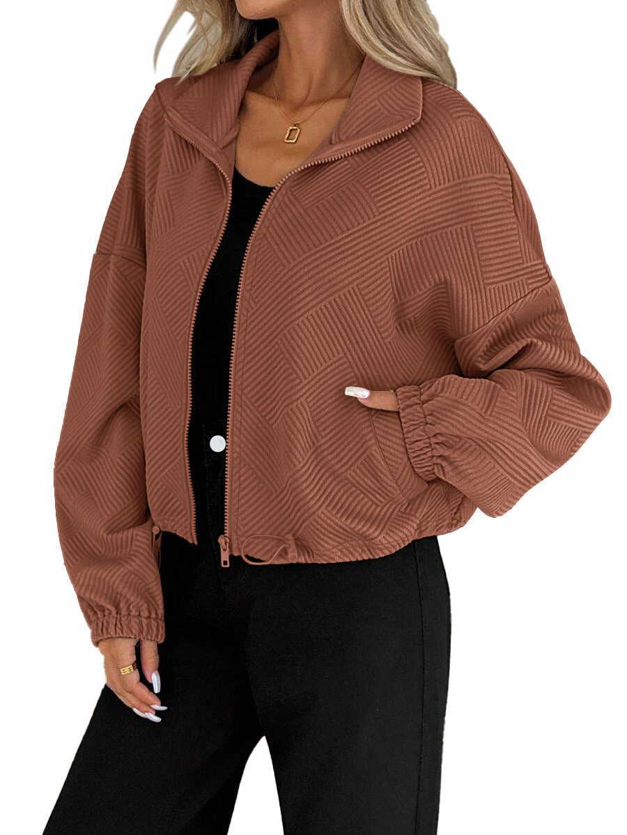 Women's Loose Baseball Jacket