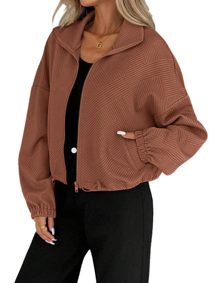 Women's Loose Baseball Jacket