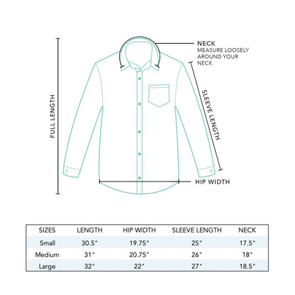 Lotus and Luna Button Up Boyfriend Shirt - Sage