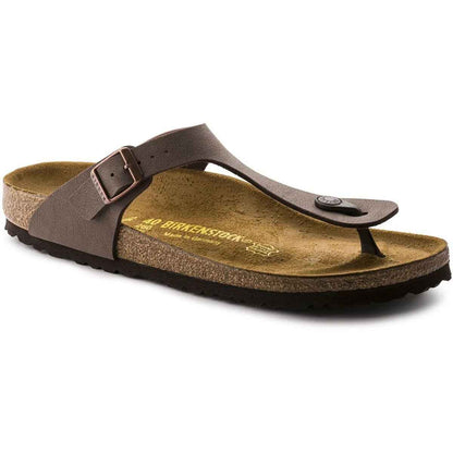 Birkenstock Gizeh Birkibuc Mocha Sandals