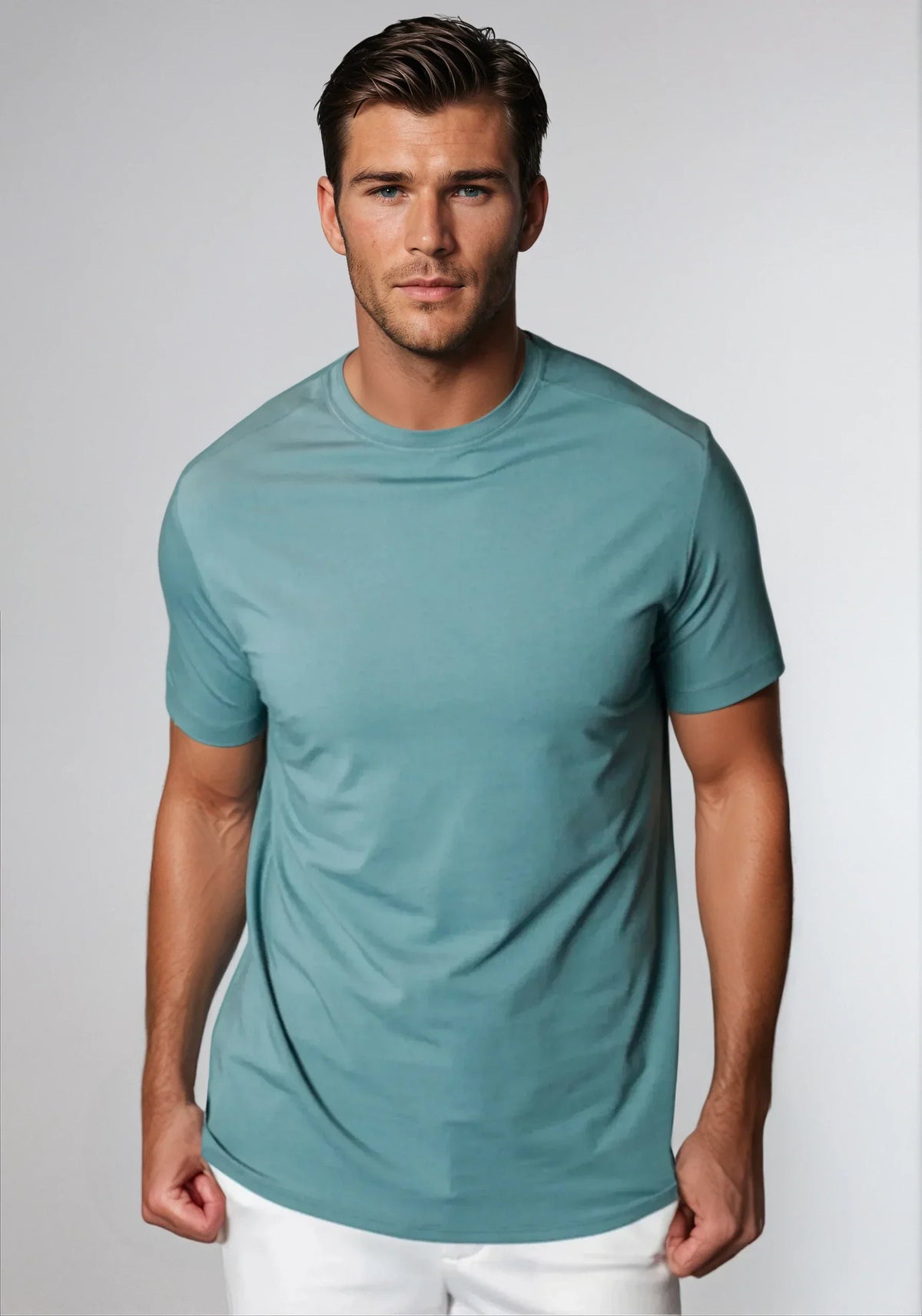 Buki Cinqo Tech Tee - Blue Grey