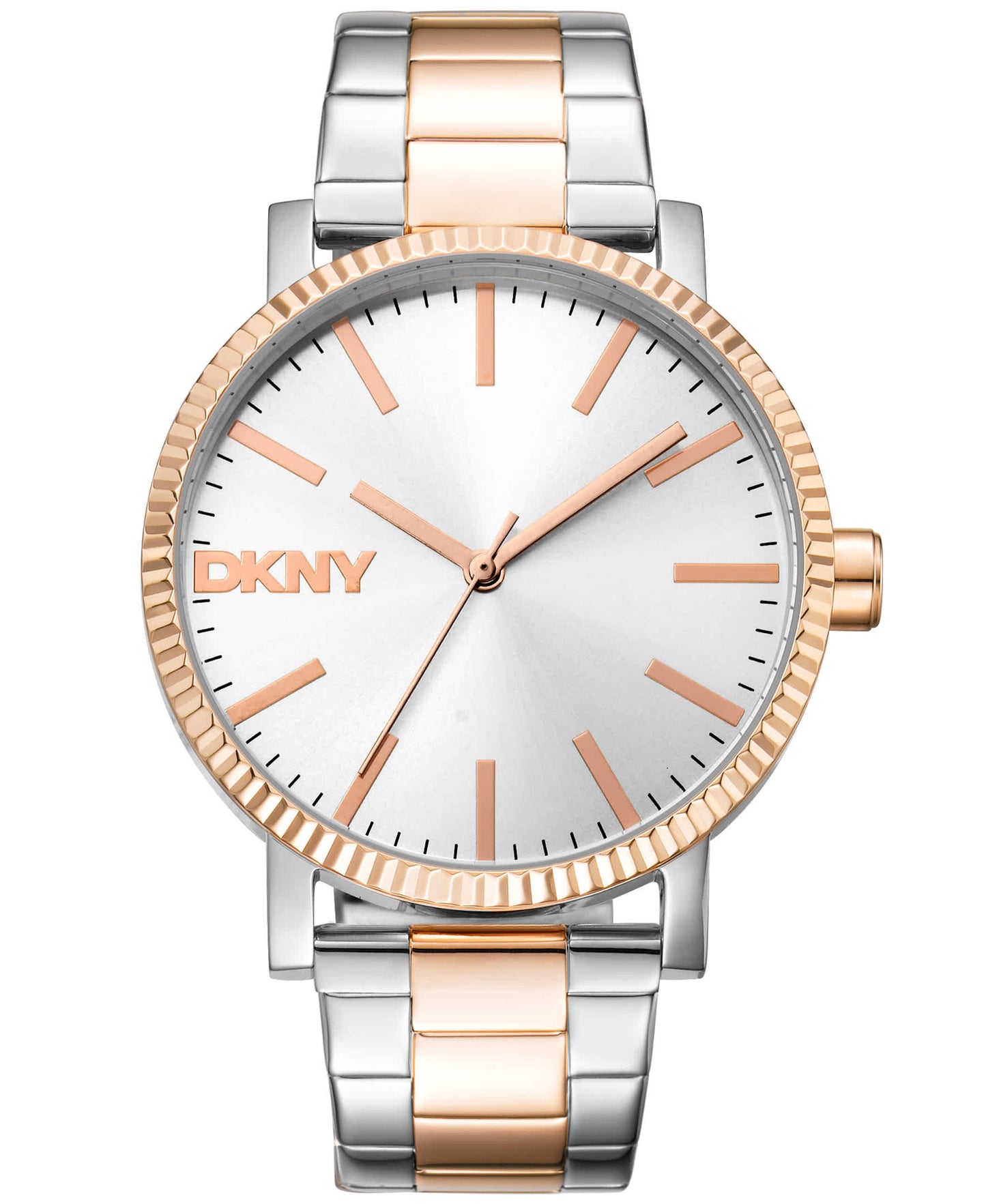 Dk1l034m0085 URBAN Soho Maxi Two Tone Silver & Rose Gold Women's Watch