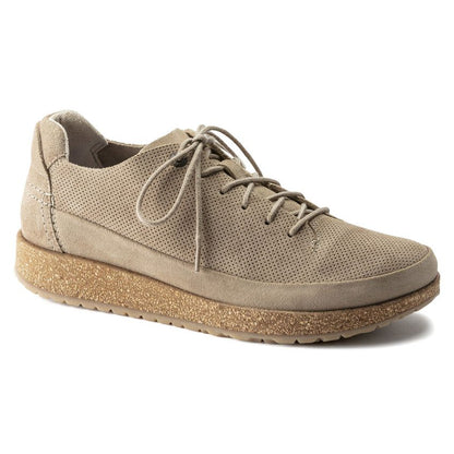 Birkenstock Honneff Light Suede Leather Sandcastle