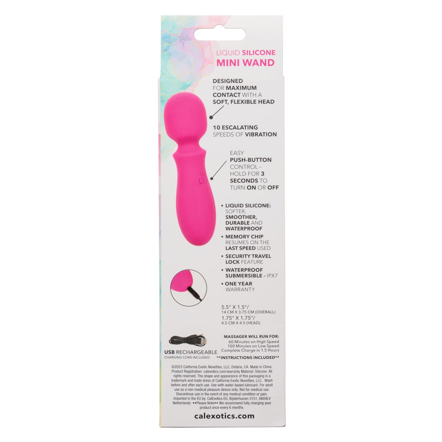 CalExotics Bliss Liquid Silicone Mini Wand