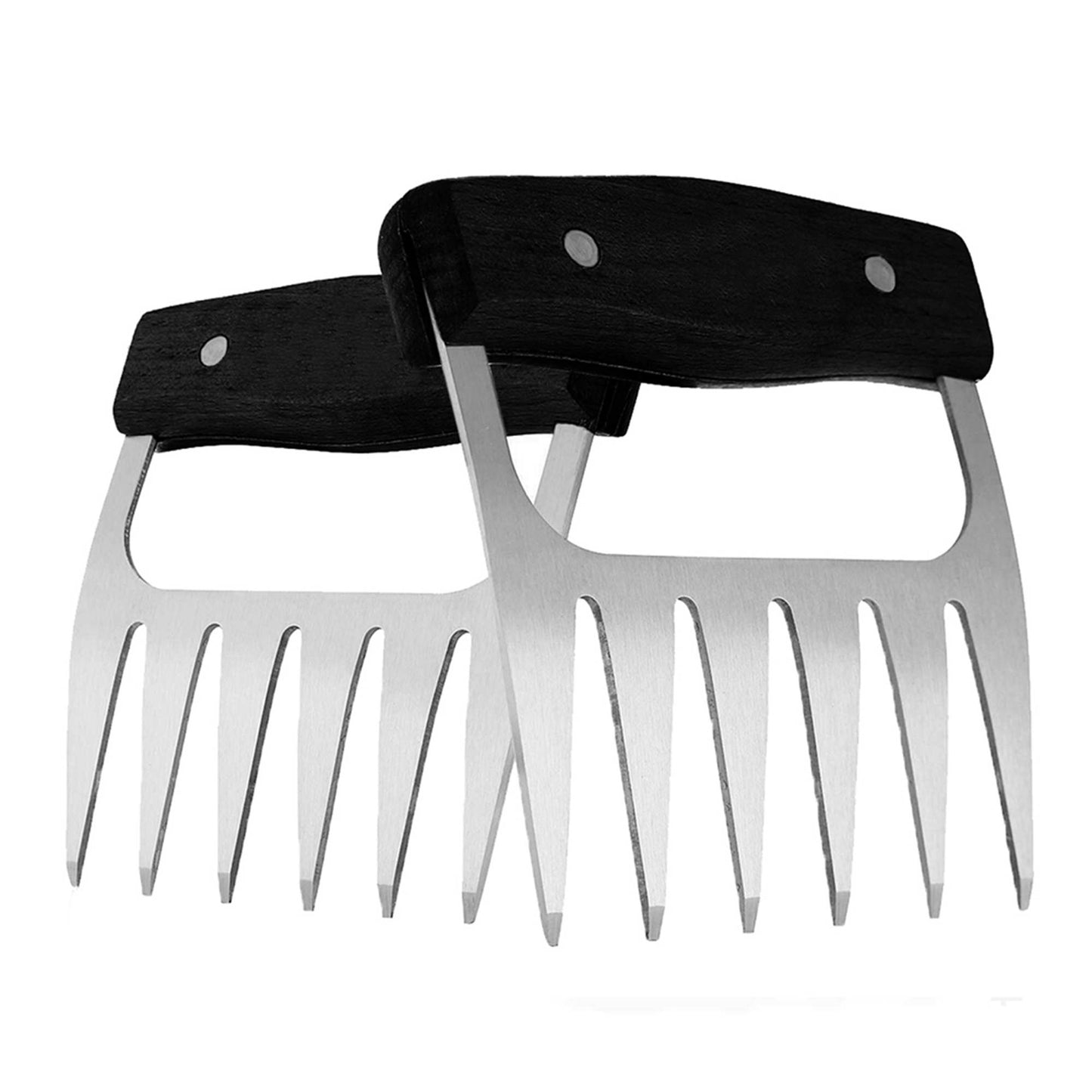 1947Kitchen Stainless Steel Meat-Shredding Claws With Wooden Handle