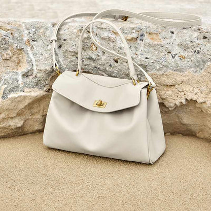 Cloud Leather Satchel Bag
