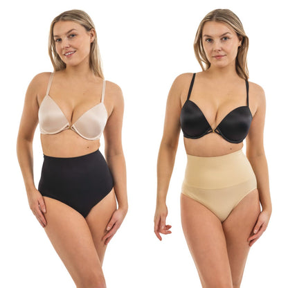 Body Beautiful Hi Waist Full brief Shaper 2 Pack