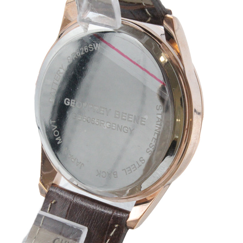 Geoffrey Beene Rose Gold Men's Watch GB8065RGBNGY