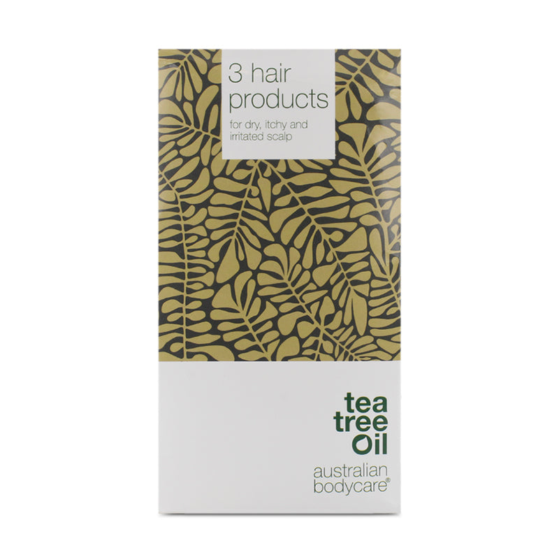 Tea Tree Oil Haircare Set - Shampoo 250ml Condititoner 250ml Serum 150ml Australian Bodycare