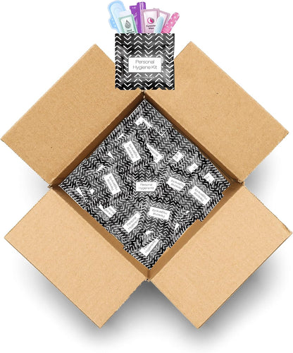 Feminine Hygiene Kits Pack of 50 (Black Treads)