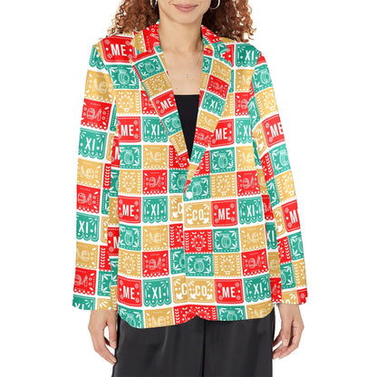 Colores De Mexico Picado Party Blazer