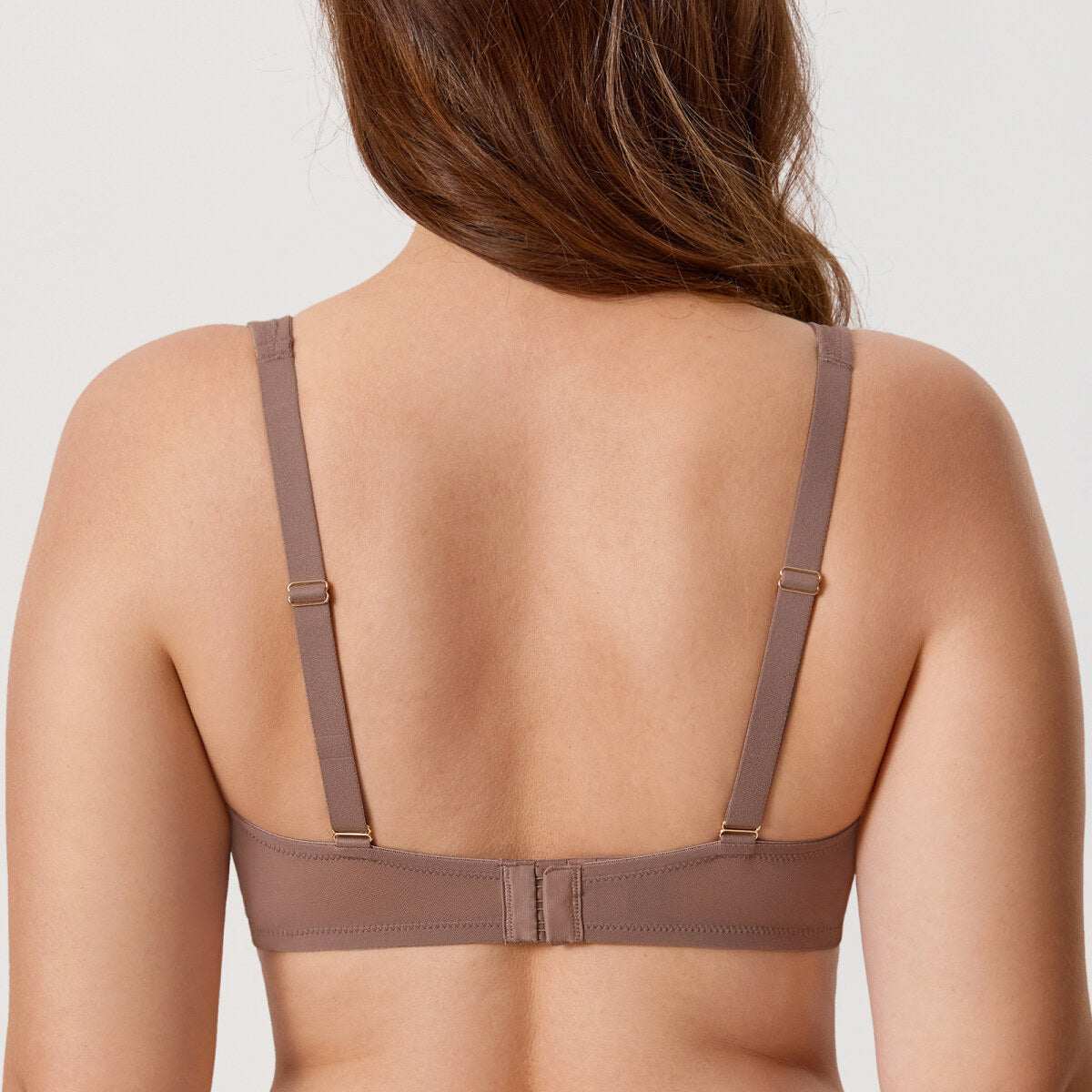 Cosnufy Sheer Mesh Wireless Full Coverage Unlined Bra