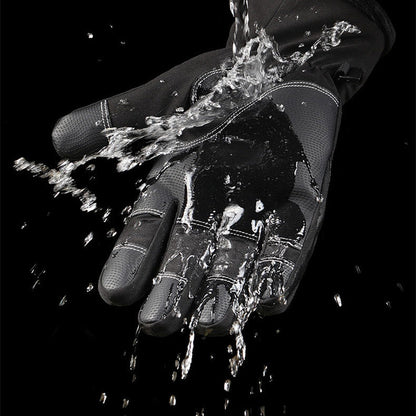 Opened-Finger Gloves Touchscreen Unisex Waterproof Windproof Warm Winter Gloves For Cycling Fishing Skiing