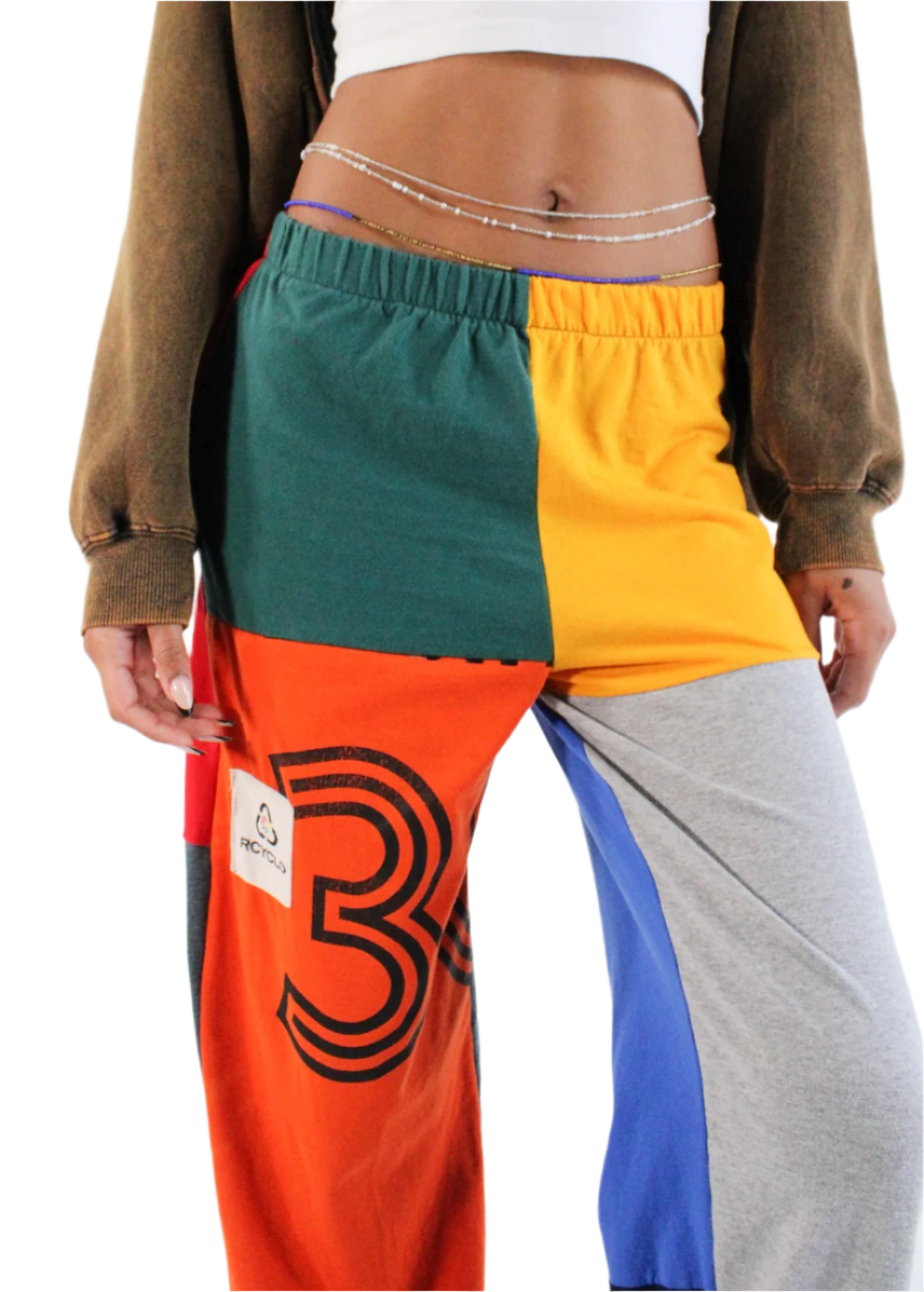American Recycled Clothing Graphic Tee Pants  - Assorted