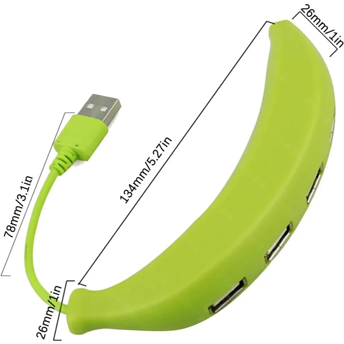 Cute Banana USB Splitter