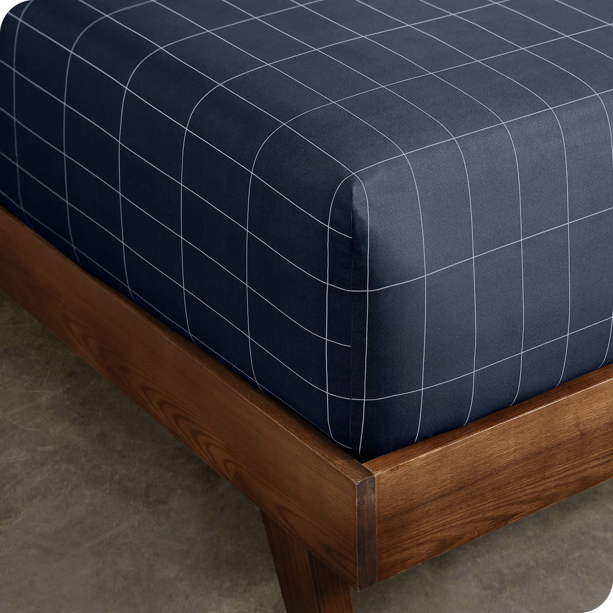 Bare Home Double Brushed Fitted Sheet
