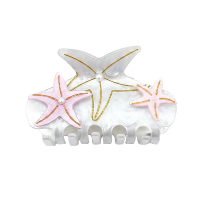 SSR Acetate Pearl Small Starfish Claw Clip
