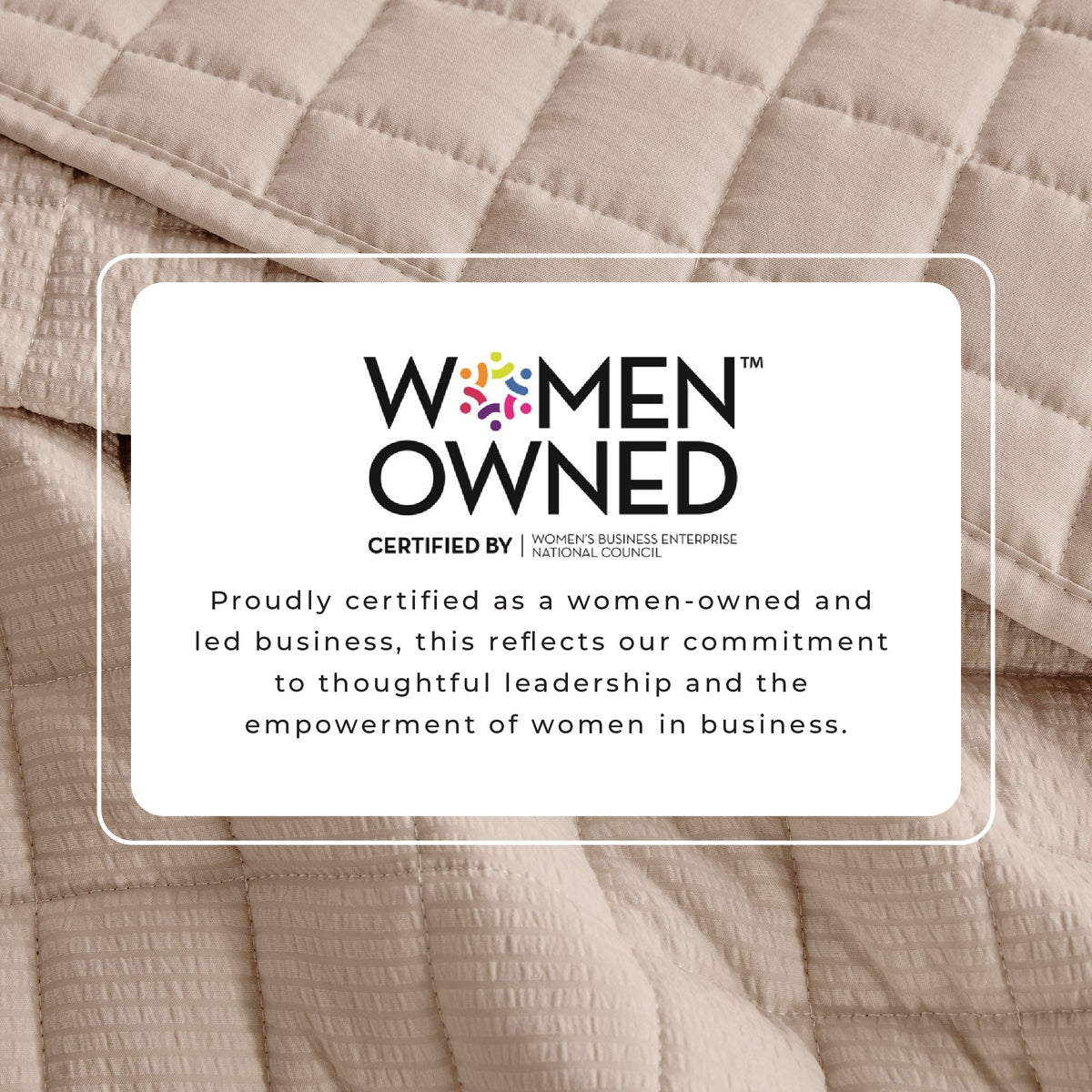 Box-Stitched Seersucker Quilt Set - Seersucker Collection