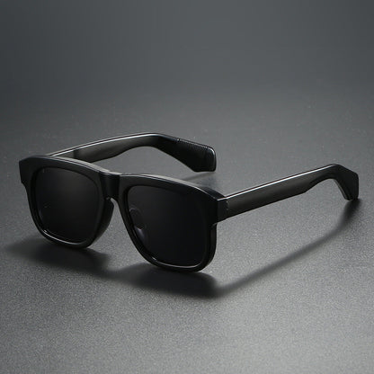 Acetate-Style Polarized Fashion Sunglasses – Unisex Luxury Look