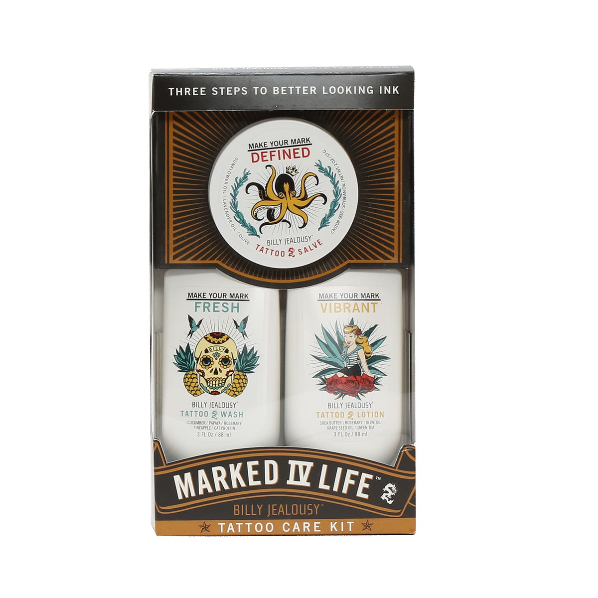 Billy Jealousy Marked IV Life Kit
