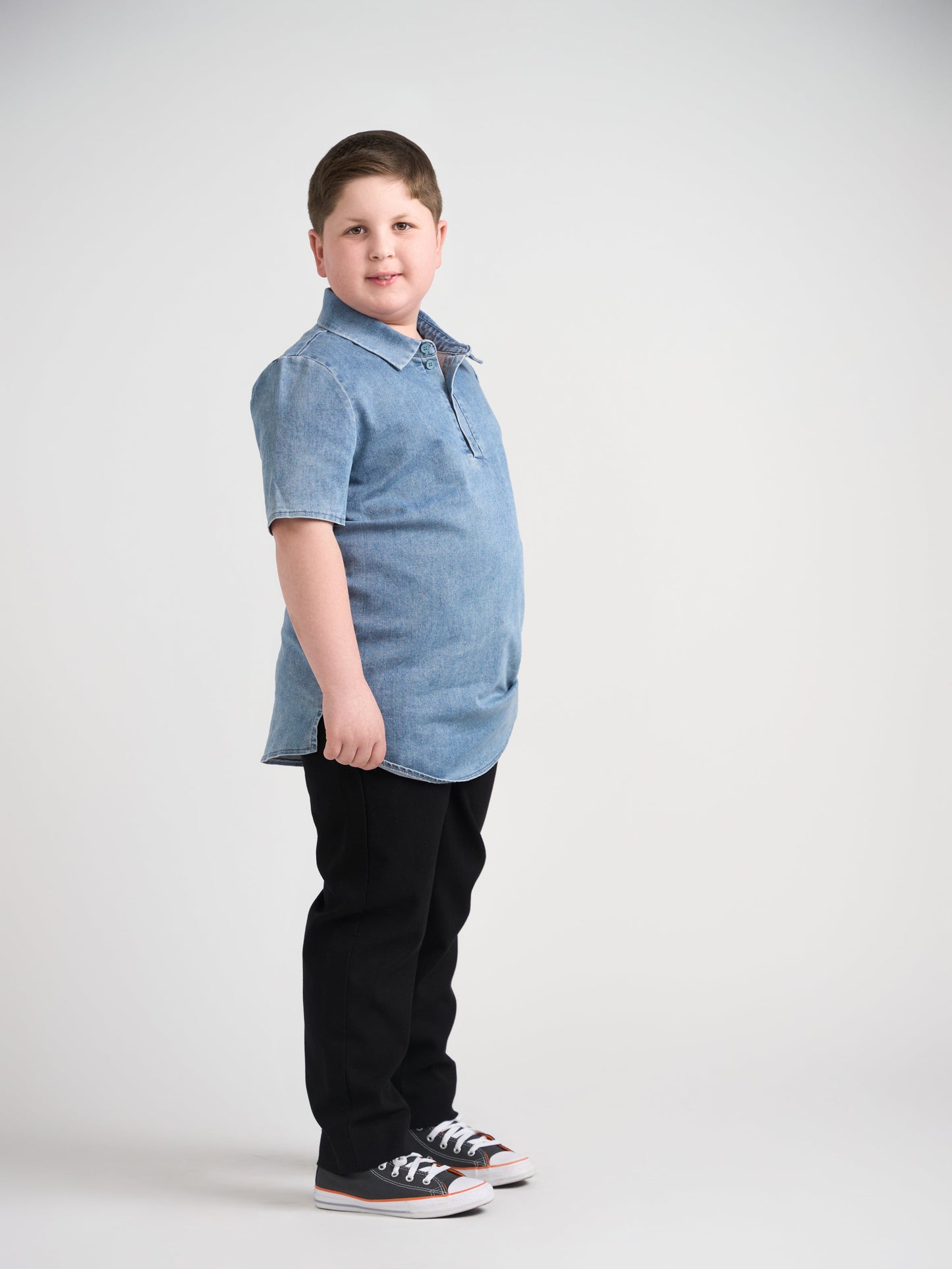 Denim Polo