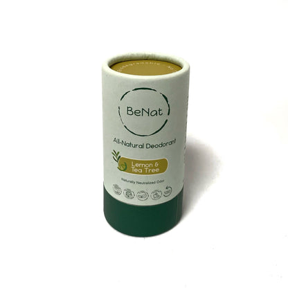 BeNat All Natural, Plastic-Free Deodorants