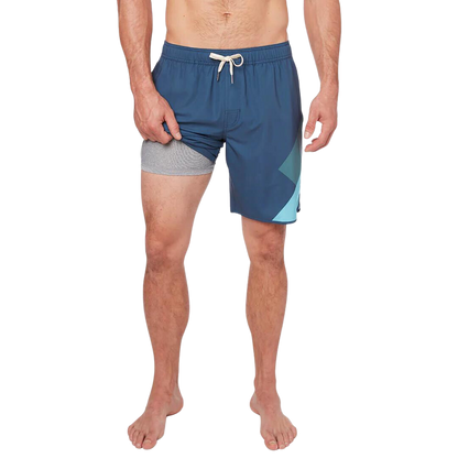 Fair Harbor The Anchor Men's Swim Trunk Boardshort - Seapine MC