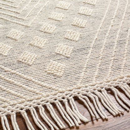 Dama Wool Rug with Tassels - Clearance