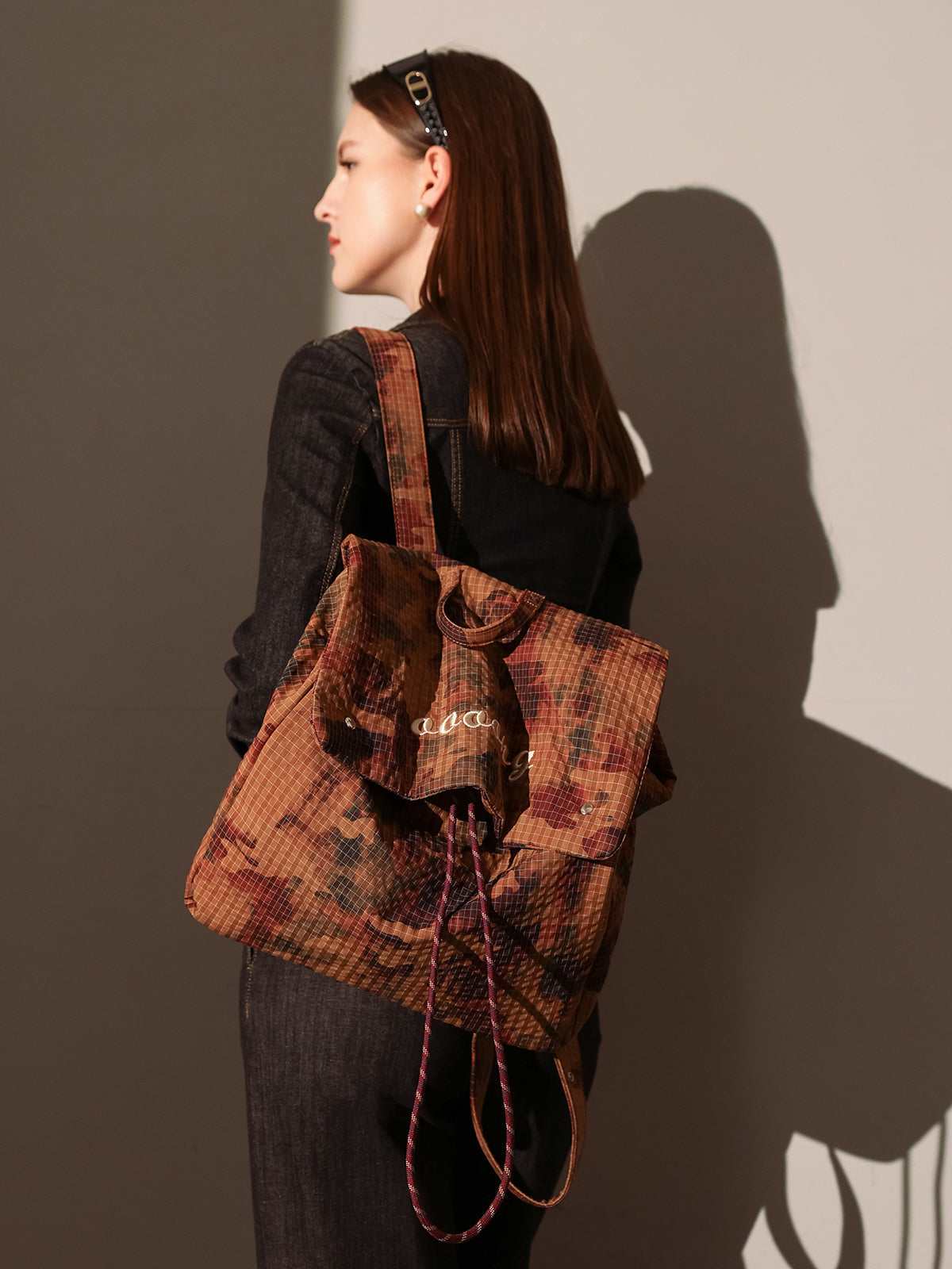 Earthy Cameo Backpack