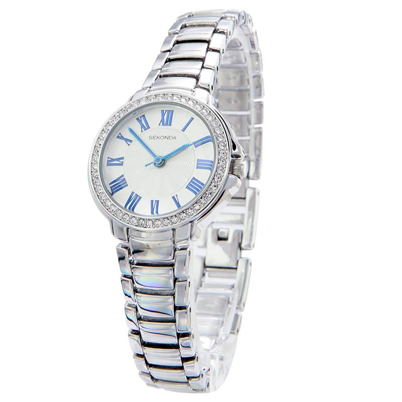 Sekonda Silver Bracelet Watch Ladies Classic 2777