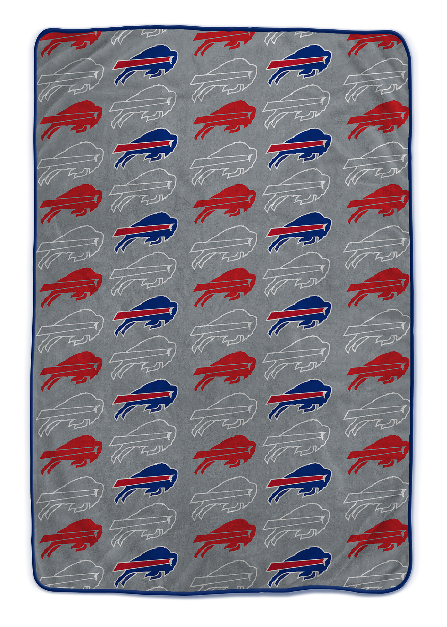 Buffalo Bills NFL Team Logomania XL Blanket 66x95