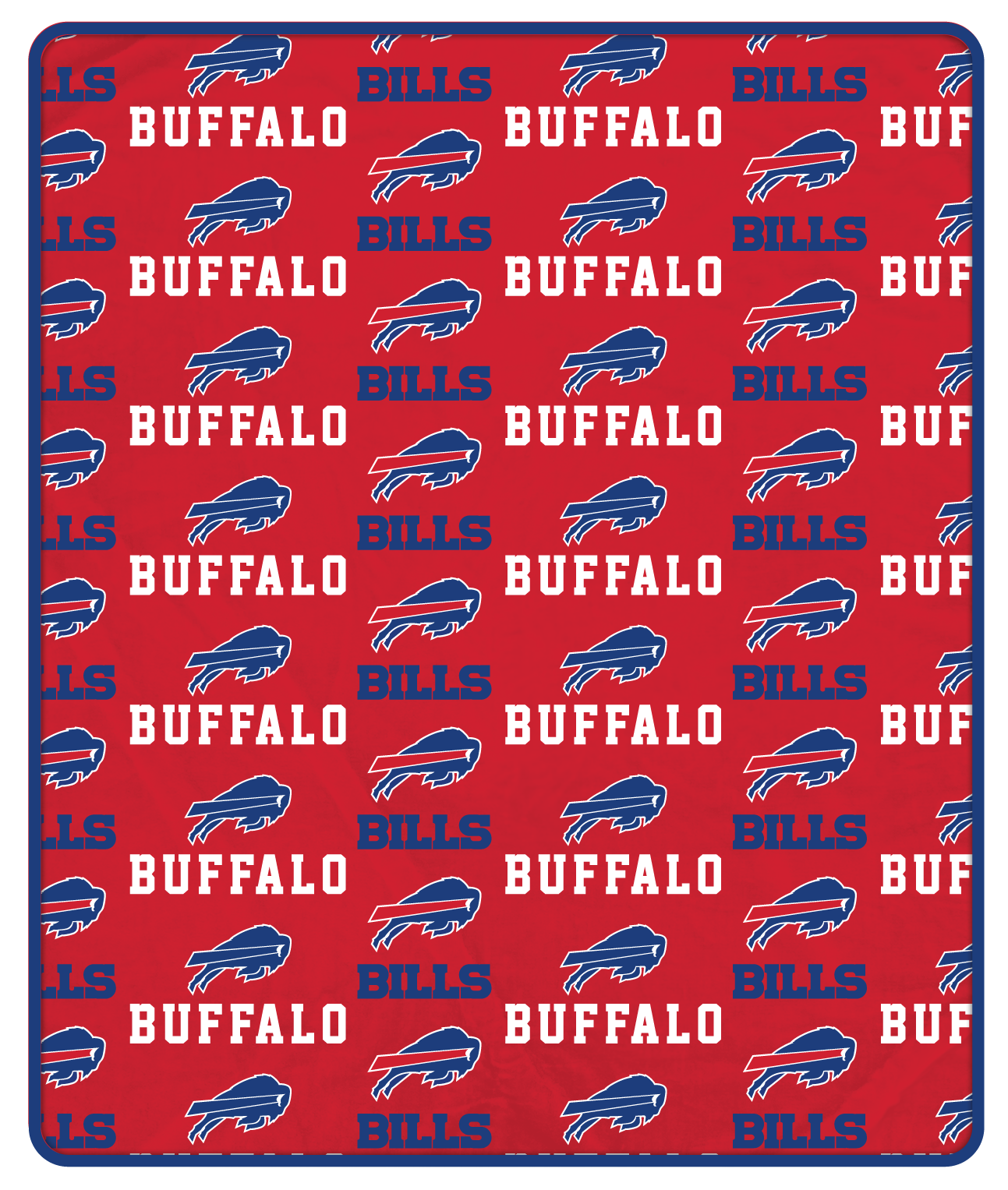 Buffalo Bills NFL Team Logo Stadium Blanket 60x70