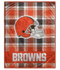 Cleveland Browns NFL Team Logo Oversized Blanket 66x95