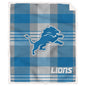 Detroit Lions NFL Team Classic Plaid Blanket 60x70