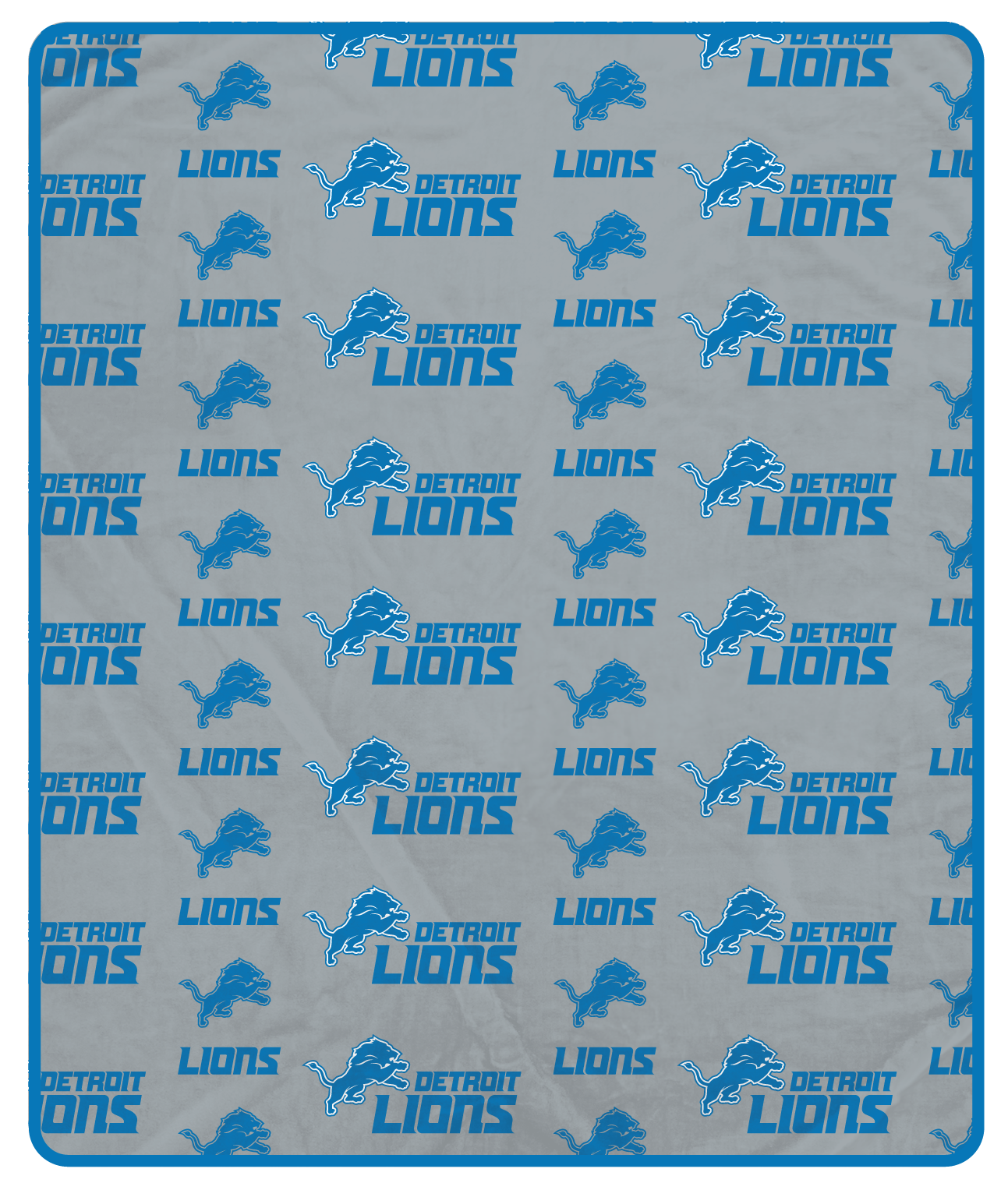 Detroit Lions NFL Team Logo Stadium Blanket 60x70