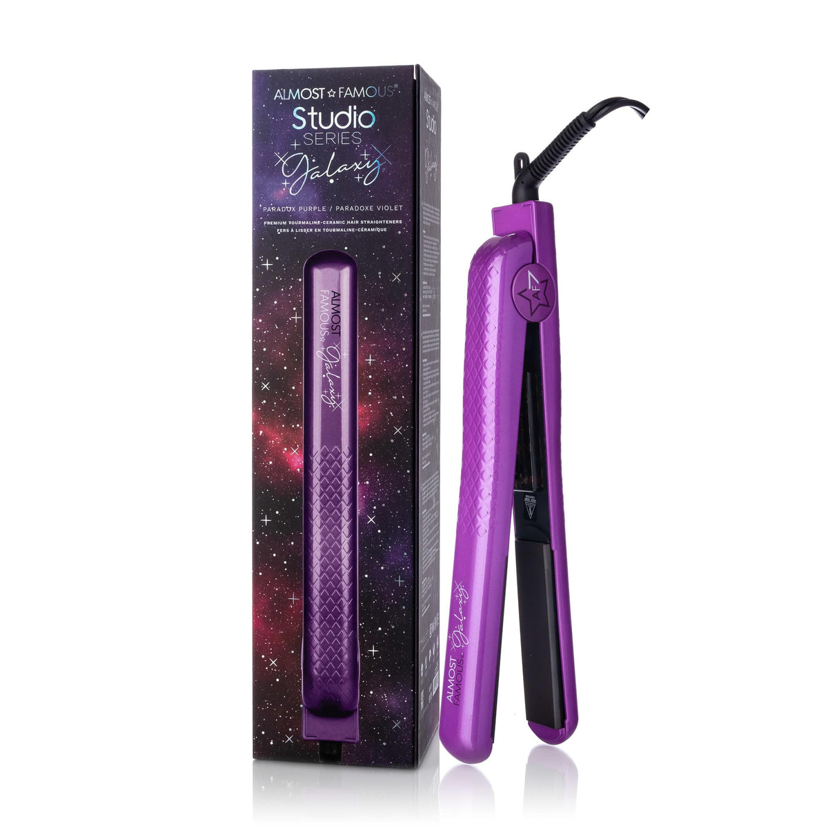 Almost Famous Galaxy Collection 1.25" Tourmaline Gem Flat Iron