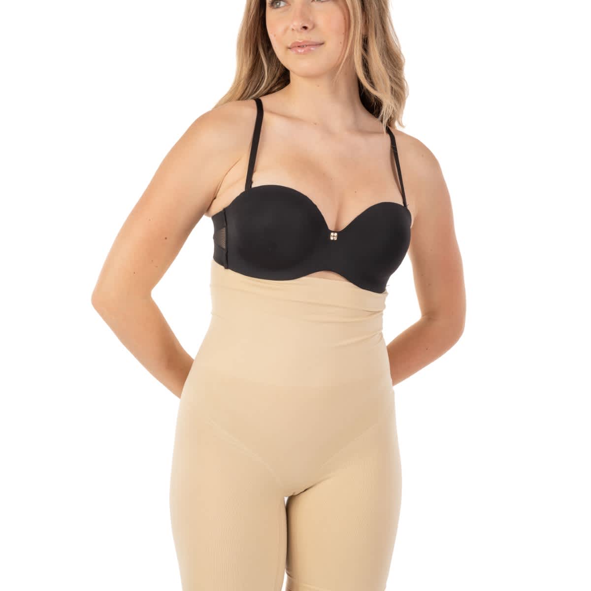 Body Beautiful Women's Seamless High-Waisted Shaping Boy Shorts