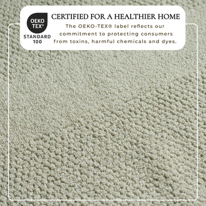 100% Cotton Woven Texture Bath Towel Set - Marbella Collection